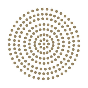 Adhesive Pearls - Glamorous Gold (3mm - 206pcs)