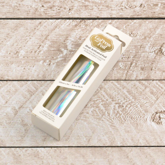 Foil - Silver (Iridescent Finish) - Heat activated