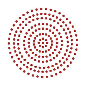 Adhesive Pearls - Deep Red (2mm- 424pc)