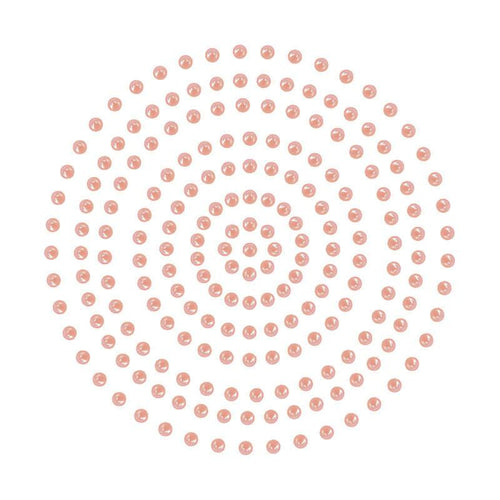 Adhesive Pearls - Coral (2mm- 424pc)