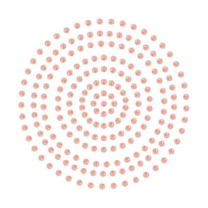 Adhesive Pearls - Coral (2mm- 424pc)