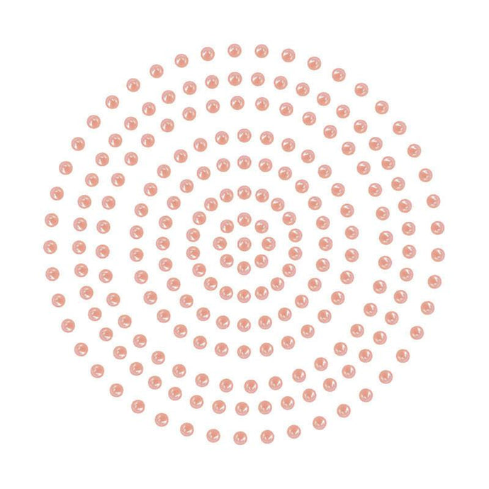 Adhesive Pearls - Coral (2mm- 424pc)