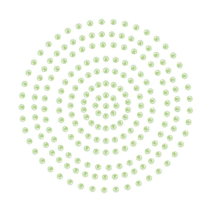 Adhesive Pearls - Soft Green (2mm- 424pc)