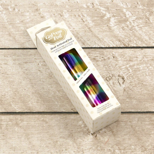 Foil - Rainbow Spots (Mirror Finish) - Heat activated