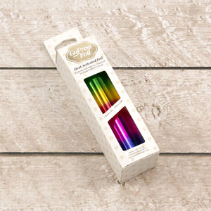 Foil - Rainbow Bands (Gradient Mirror Finish) - Heat activated