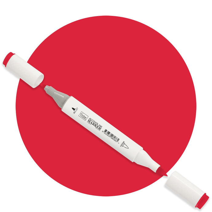 Twin Tip Alcohol Ink Marker - Red