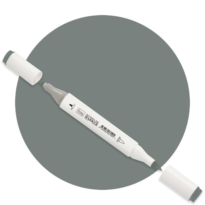 Twin Tip Alcohol Ink Marker - Aoki Grey