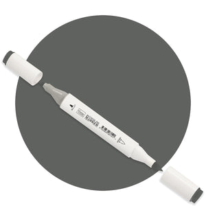 Twin Tip Alcohol Ink Marker - Dark Slate Grey