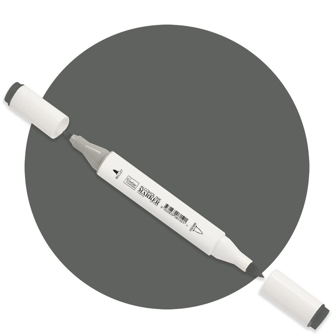 Twin Tip Alcohol Ink Marker - Dark Slate Grey