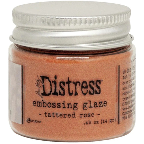 Tattered Rose Embossing Glaze