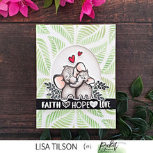 Load image into Gallery viewer, Tropical Leaves A2 Stencil SC-245 by Picket Fence