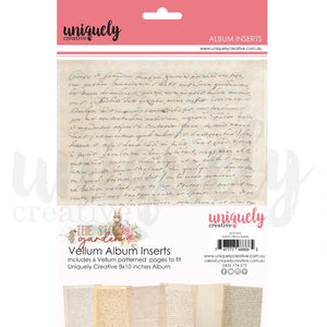 Vellum Album Inserts - The Story Book