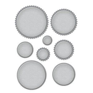 Postage Edge Circles Nested Die Set S5-539