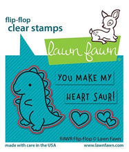 Load image into Gallery viewer, RAWR Flip-Flop Dies Lawn Fawn LF2742