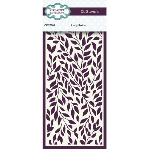 Leafy Swirls CEST084 by Creative Expressions