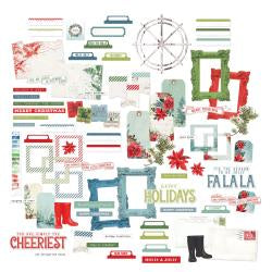 Peace & Joy - Ephemera Bits