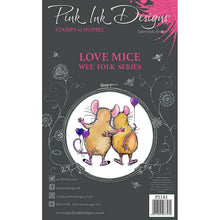 Load image into Gallery viewer, Love Mice A7 Clear Stamp Set