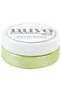 Nuvo spring green embellishment mousse