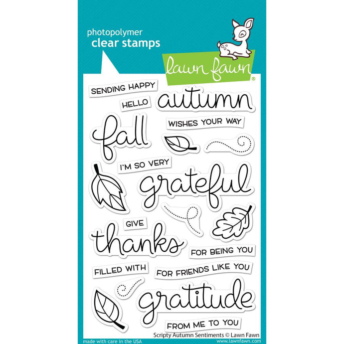 Scripty Autumn Sentiments LF2662