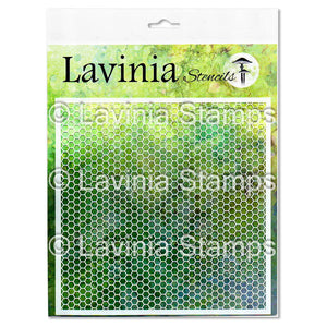 Honeycomb 8”x8” Stencil ST043 Lavinia