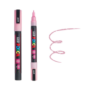 Posca PC-3ML Glitter Pink Paint Pen