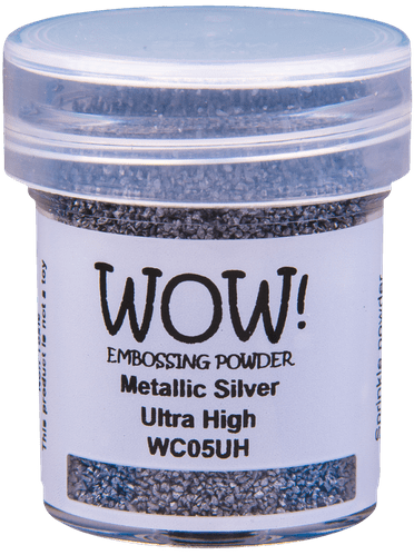 Wow Metallic Silver Ultra High Embossing Powder