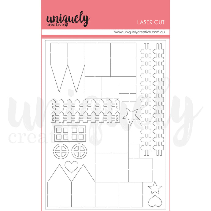 Tiny House 4 UCL1748 by Uniquely Creative
