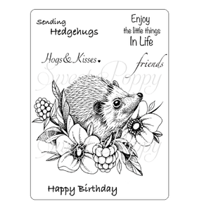 Hedgehog A5 Stamp
