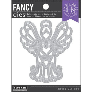 Stained Glass Angel Fancy Die by Hero Arts