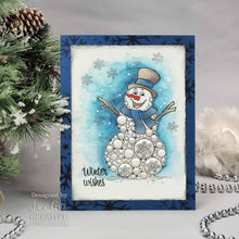 Load image into Gallery viewer, Snowman Bubble Stamp Set by Jane Gill