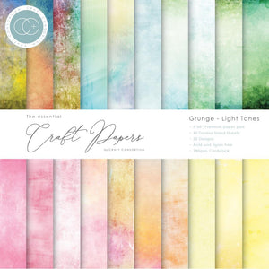 Grunge - 6x6 Light Tones by Craft Consortium