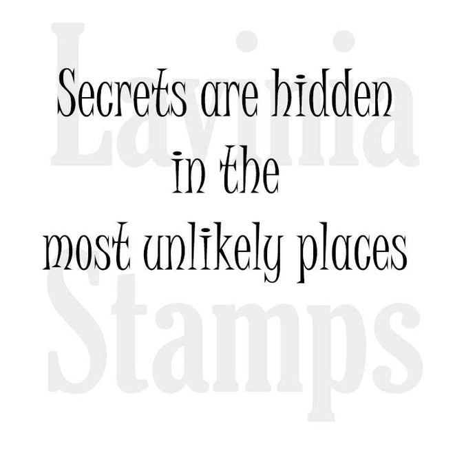 Secrets are Hidden LAV346