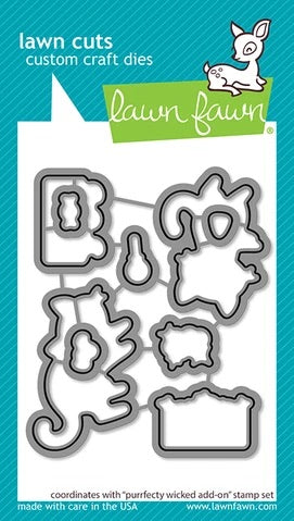 Purrfectly Wicked Add-on Dies