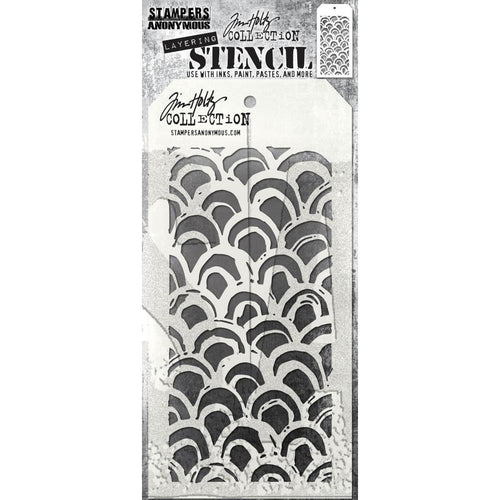 Brush Arch Layering Stencil Tim Holtz
