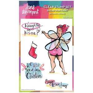 Sugar Bum Fairy Clear Stamp CEJDCS010 Jane Davenport