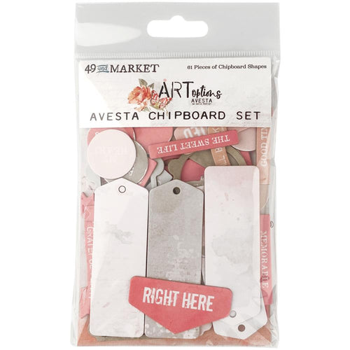 Avesta - ARTOptions Chipboard Set 49 & Market