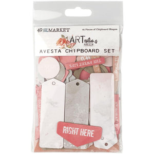 Avesta - ARTOptions Chipboard Set 49 & Market