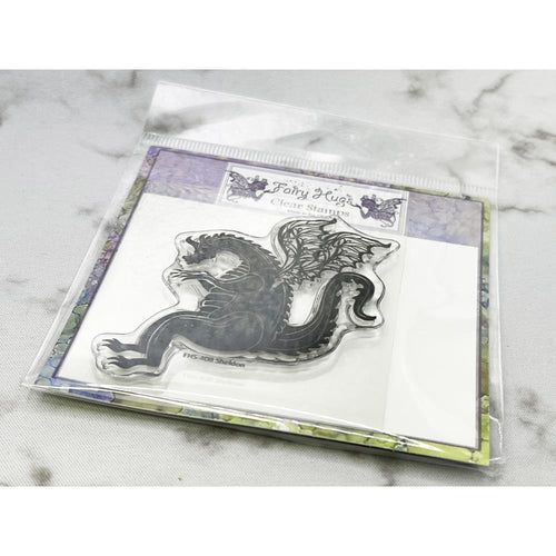 Sheldon the Dragon by Fairy Hugs Clear Stamps