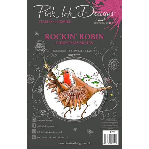 Rockin Robin A5 Stamp by Pink Ink