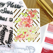 Load image into Gallery viewer, Brushed Sentiments Christmas Stamp Set 174222