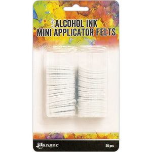 Alcohol Ink Mini Applicator Felts - Round