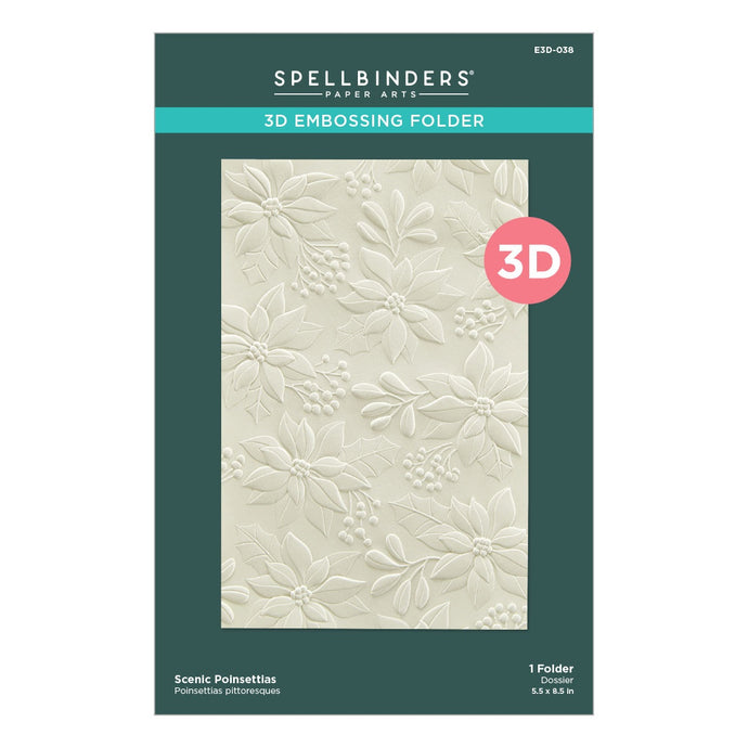 Scenic Poinsettia Spellbinders E3D-038