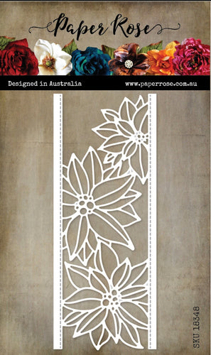 Poinsettia Border 18348