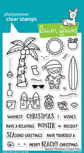 Load image into Gallery viewer, Beachy Christmas Clear Stamps LF2945 Lawn Fawn