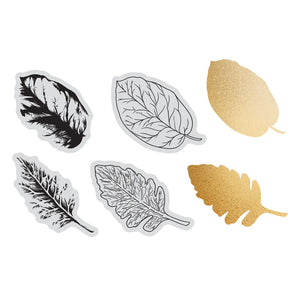 Wide Leaves Stamp & Diecut CO728843
