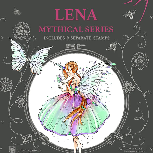 Lena PI197 Pink Ink Design