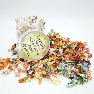 Glamour Metalic Gilding Flakes Lavinia