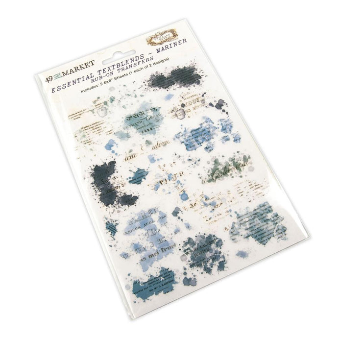 Mariner - Essential Textblends Rub-On Transfers by 49 & Market