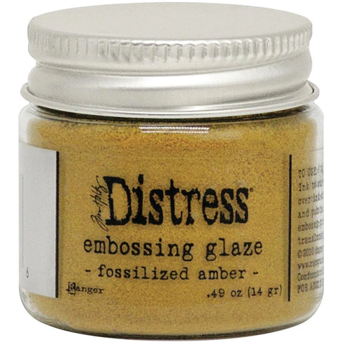 Fossilized Amber Embossing Glaze