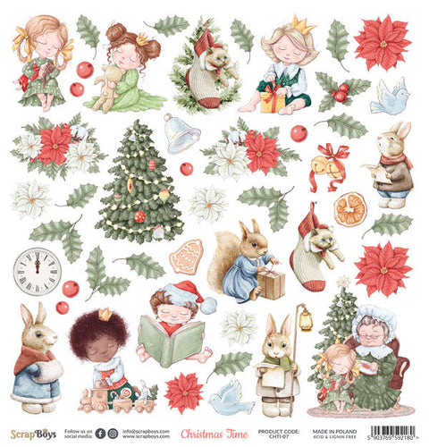 Christmas Time 07 12x12 Paper CHTI-07